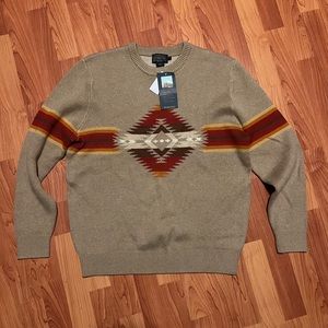 Pendleton Cotton Sweater Medium
